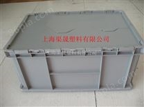 供应灰色周转箱  ST-D箱  塑料物流箱上海