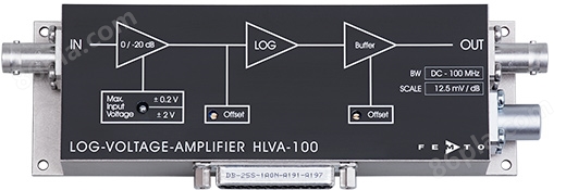 FEMTO DC~100MHz对数宽带电压放大器 HLVA-100