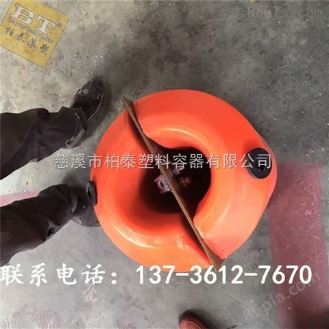 广西河道浮筒式拦污排组合式浮体